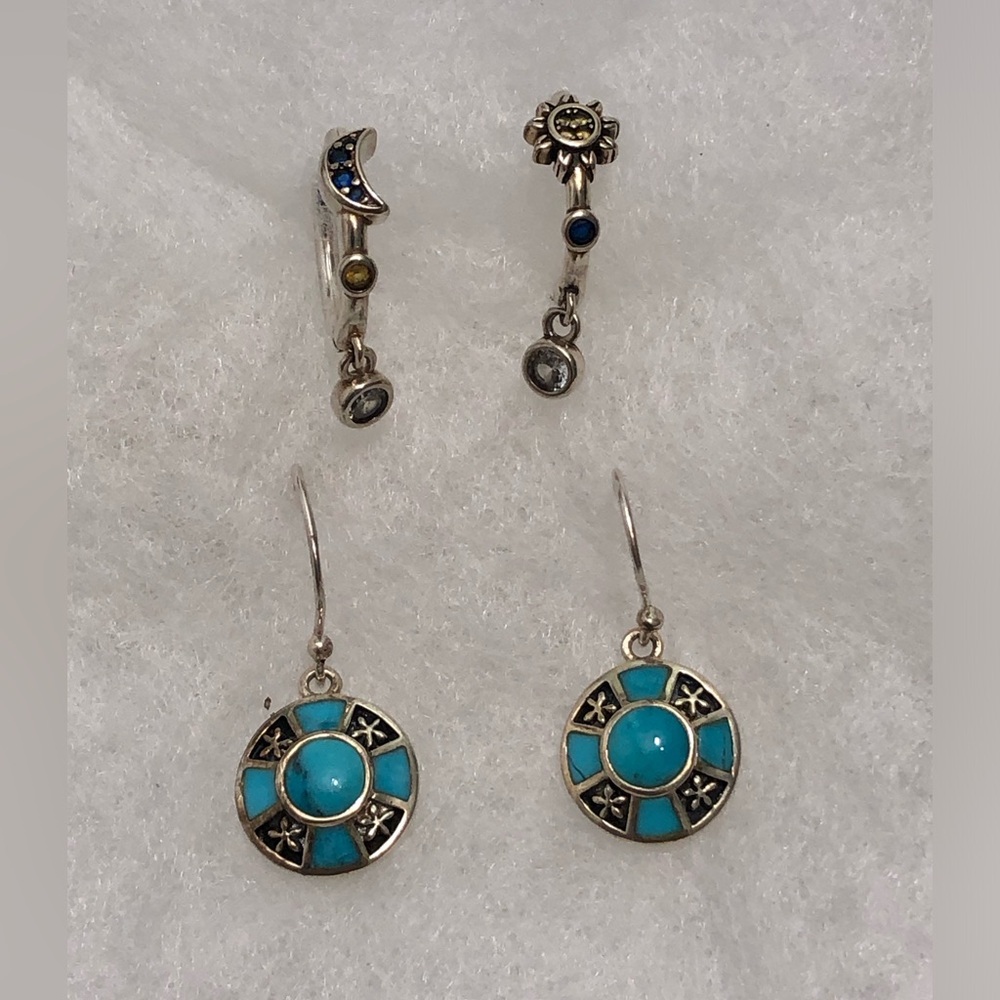 Sterling silver Lot Of Jewelry Earrings